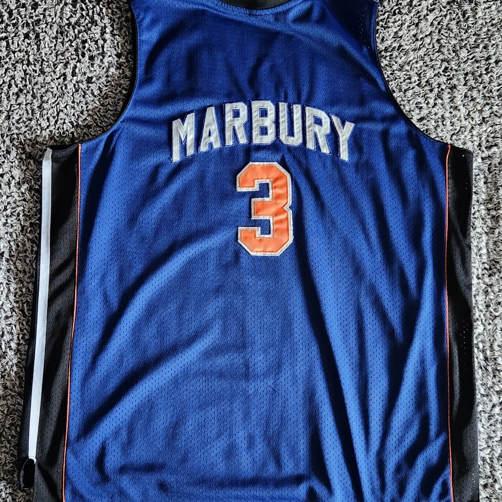 Vintage Stephon Marbury Starbury Blue Jersey Men Size 3XL - Picture 8 of 9